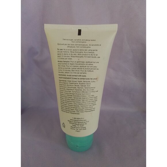 BeautiControl Skinlogics Clear Purifying Scrub/Mask 5 Oz/142 g - Picture 2 of 2